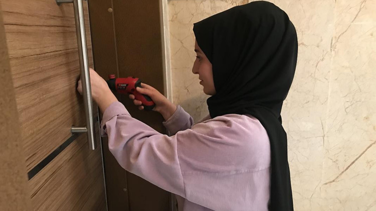 Kadın isterse her işi yapar