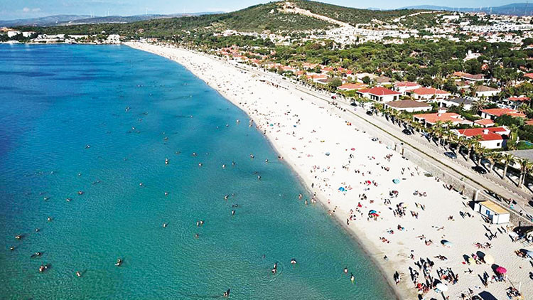 Çeşme yaza hazır