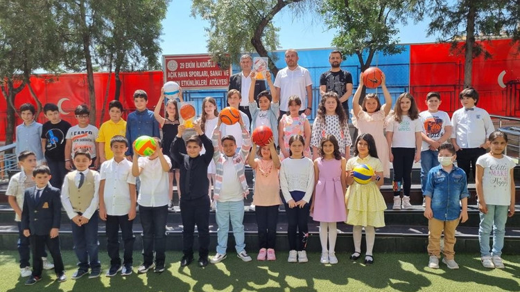 Çevreci okullar ödüllendirildi