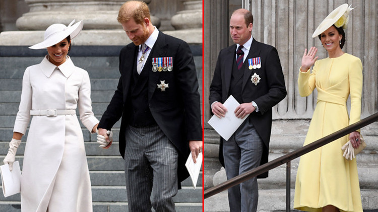 Harry ile Meghan iki yıl sonra ilk kez: Gittikleri gibi döndüler