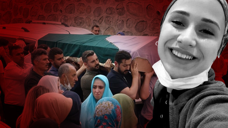 Hastanede ölü bulunan anestezi teknikeri son yolculuğuna uğurlandı Hastanede ölü bulunan anestezi teknikeri son yolculuğuna uğurlandı