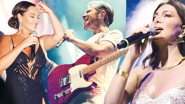 Sahnede bayram coşkusu