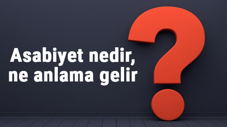 Asabiyet nedir, ne anlama gelir TDKya göre asabiyet kelimesinin sözlük anlamı Asabiyet nedir, ne anlama gelir TDKya göre asabiyet kelimesinin sözlük anlamı