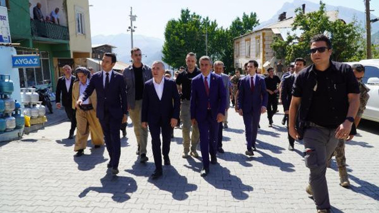 Şırnak Valisi Osman Bilgin, Beytüşşebapta incelemelerde bulundu