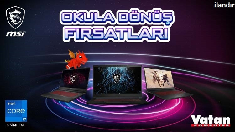MSI ile okula dönüş fırsatları MSI ile okula dönüş fırsatları