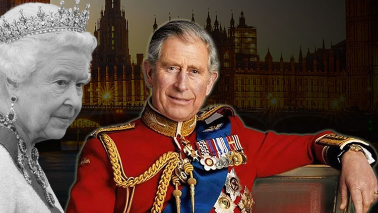 İngilterenin yeni kralı Prens Charles oldu