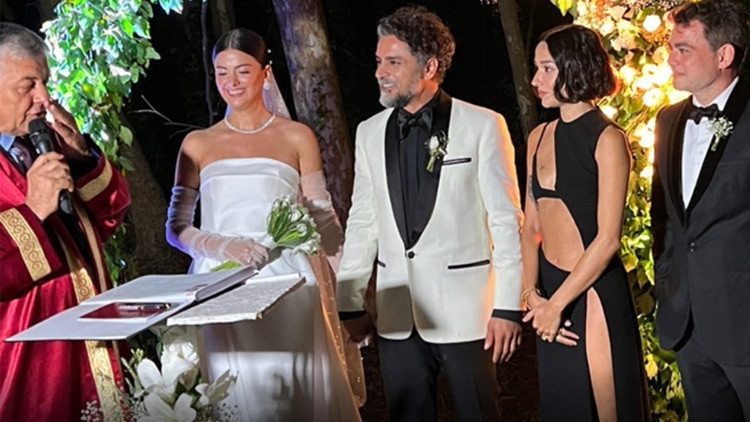 Oyuncu Umut Kurt ve Melisa İnci evlendi