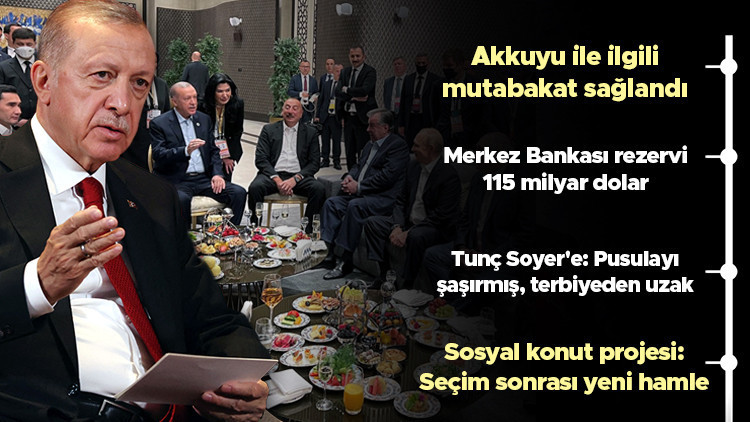 Cumhurbaşkanı Erdoğan gazetecilerin sorularını yanıtladı: Akkuyu, TCMB rezervi, sosyal konut projesi...