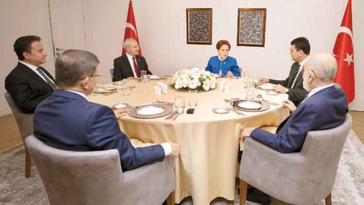 6lı masa adaya ‘sözleşme’ hazırlıyor 6lı masa adaya ‘sözleşme’ hazırlıyor