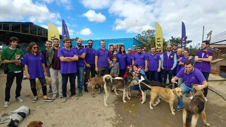 8 yılda 420 ton mama desteği