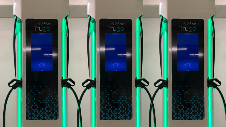 Elektrikli araçlar için kolaylık 6 TruGo daha kuruldu Elektrikli araçlar için kolaylık 6 TruGo daha kuruldu