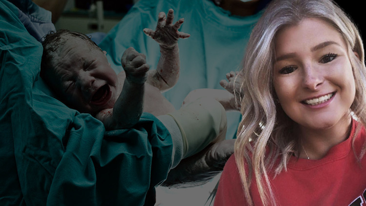 Bacaklarım şişti diye doktora gitti, hamile olduğunu öğrendi, 48 saat sonra doğum yaptı