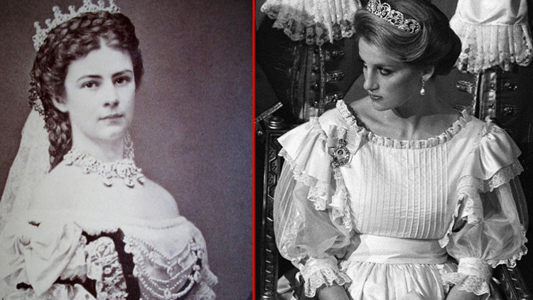 Dianadan yıllar önce o vardı: Keskin törpü, incecik belini saran korseyi geçti ve kalbine saplandı