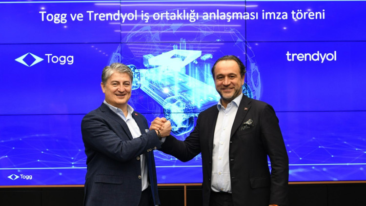 Togg ve Trendyol niyet mektubu imzaladı