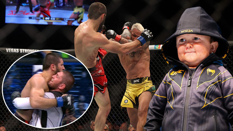 UFCde Charles Oliveirayı yenen Islam Makhachev kemerin yeni sahibi oldu Khabib Nurmagomedovun halefi... Hasbullaya büyük ilgi... UFCde Charles Oliveirayı yenen Islam Makhachev kemerin yeni sahibi oldu Khabib Nurmagomedovun halefi... Hasbullaya büyük ilgi...