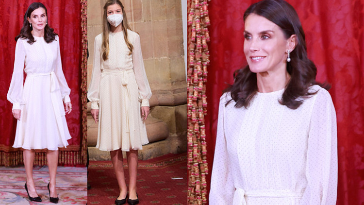 50sine geldi ama 15 yaşındaki kızıyla aynı elbiseyi giydi