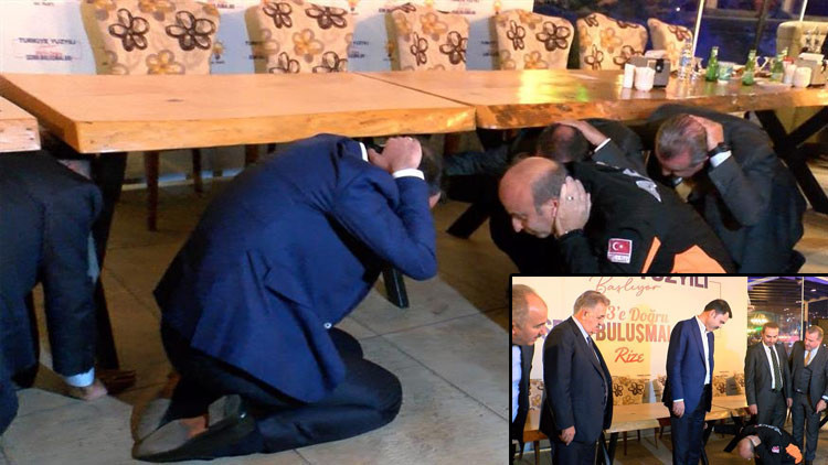 Bakan Kurum ve Bakan Krişci “Çök kapan tutun” tatbikatına katıldı