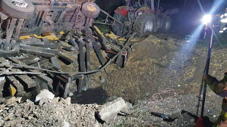 Rus füzeleri NATO toprağına düştü: 2 ölü Rus füzeleri NATO toprağına düştü: 2 ölü
