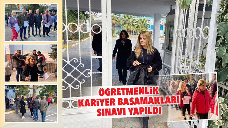 Öğretmenlik Kariyer Basamakları Sınavı yapıldı