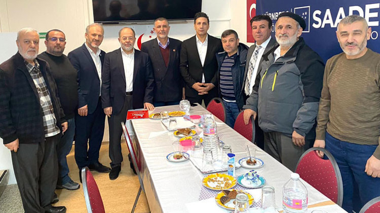 ‘Saadet Partisi ziyareti çarpıtıldı’ ‘Saadet Partisi ziyareti çarpıtıldı’