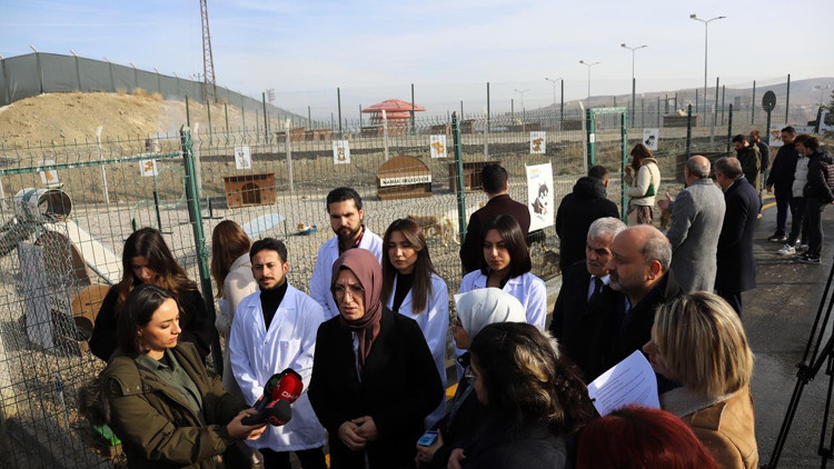 Tartışmalı barınak basına açıldı