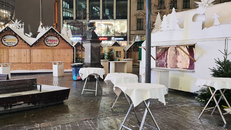 Düsseldorf’ta gelen tehdit üzerine Noel pazarları kapatıldı