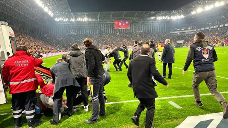 Son Dakika: TFF, Göztepe ve Altayı hükmen yenik saydı Olaylı derbi sonrası...