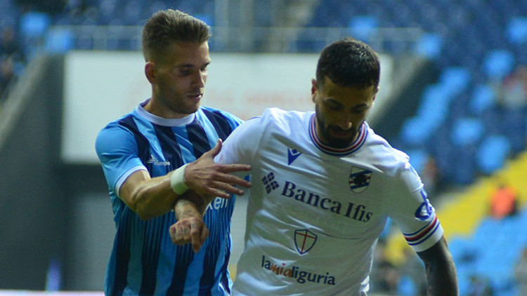 Adana Demirspor, 4 gollü maçta Sampdoria ile yenişemedi