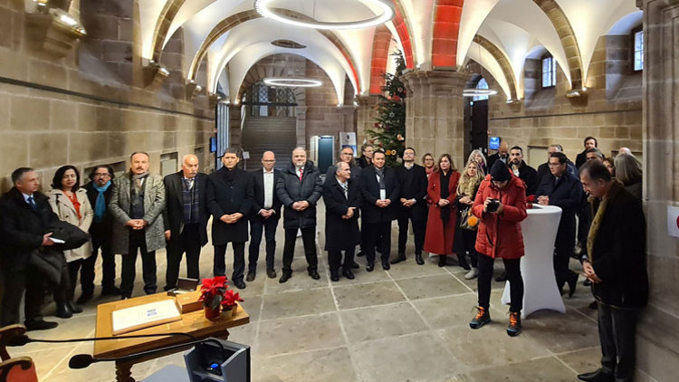 Antalya heyeti Nürnberg’e veda etti