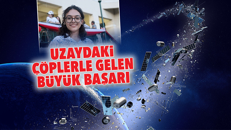 Uzaydaki çöplerle gelen büyük başarı