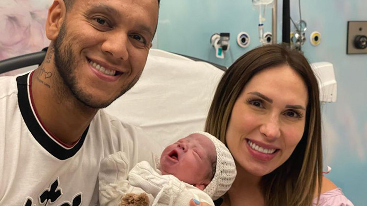 Beşiktaşlı Josef de Souza bir kez daha baba oldu