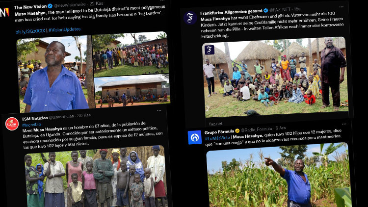 12 eş, 102 çocuk ve 568 torun...67 yaşındaki çiftçi daha fazla çocuk istemiyor