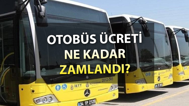 2023 YENİ OTOBÜS ÜCRETLERİ: İstanbul’da otobüs ücretleri ne kadar oldu Tam ve öğrenci bilet fiyatı (İETT) 2023 YENİ OTOBÜS ÜCRETLERİ: İstanbul’da otobüs ücretleri ne kadar oldu Tam ve öğrenci bilet fiyatı (İETT)