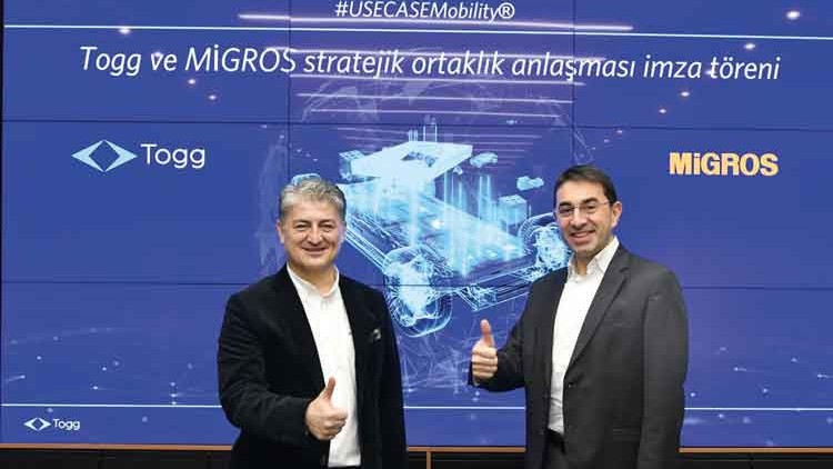 Togg’dan market siparişi verilebilecek Togg’dan market siparişi verilebilecek