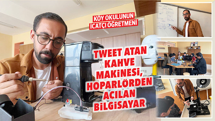 Köy okulunun icatçı öğretmeni