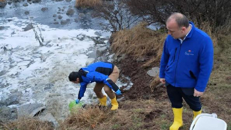 Ulusu Deresini kirleten 3 tesise 790 bin TL ceza