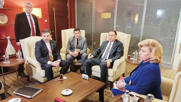 Rus ve Ukraynalı yetkililer Ankara’da buluştu