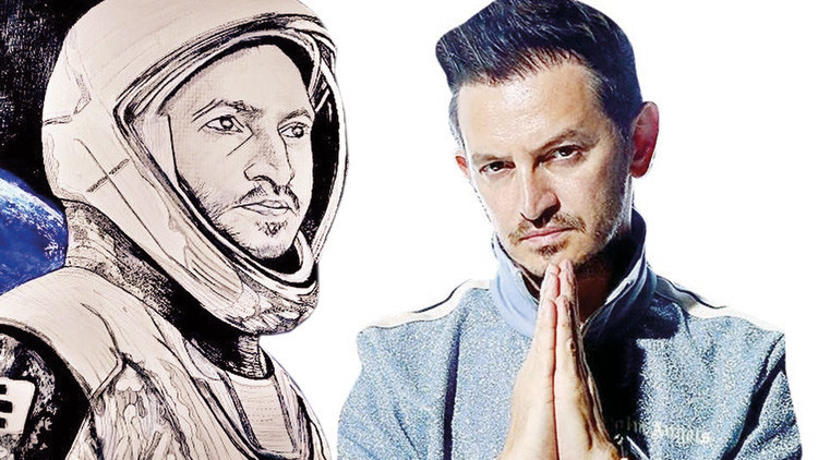 Burak Yeterden uzayda konser