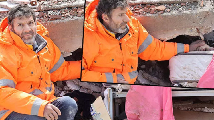 Enkaz altındaki kızının elini bir an olsun bırakmamıştı O baba ilk kez konuştu... Enkaz altındaki kızının elini bir an olsun bırakmamıştı O baba ilk kez konuştu...