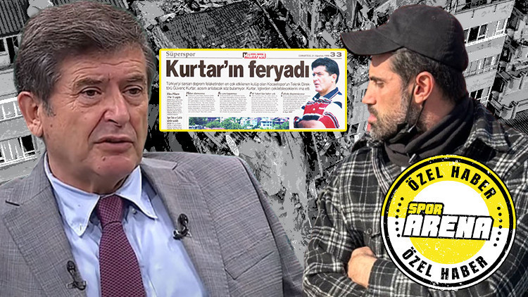 Güvenç Kurtar, 1999 Marmara Depremi sonrası Kocaelisporun yaşadığı travmayı anlattı: Bir hocamız hiçbir şey yokken çatıya kaçtı