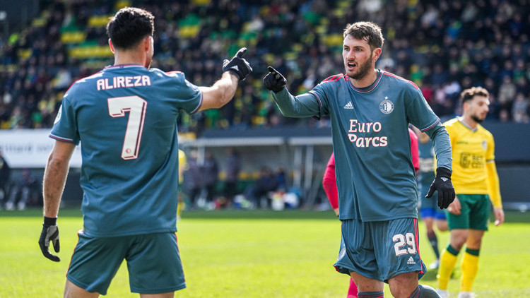 Hollandada Türk derbisini Feyenoord kazandı