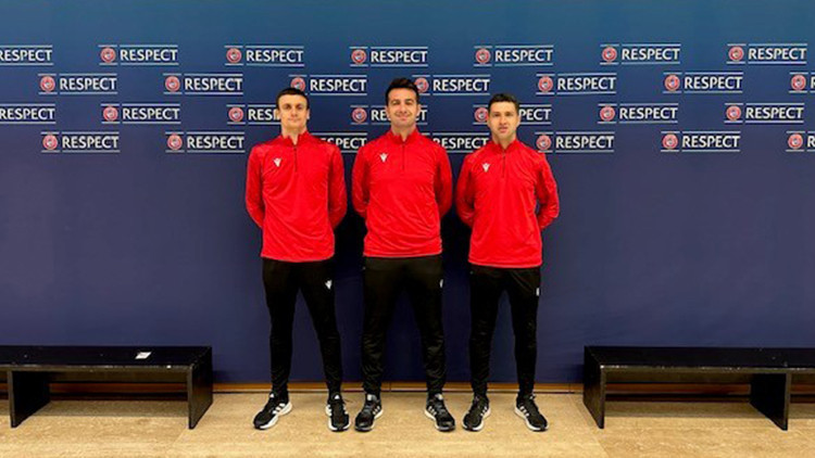 3 Süper Lig hakemi UEFAnın düzenlediği CORE kursuna katıldı