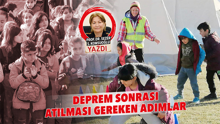 Deprem sonrası atılması gereken adımlar