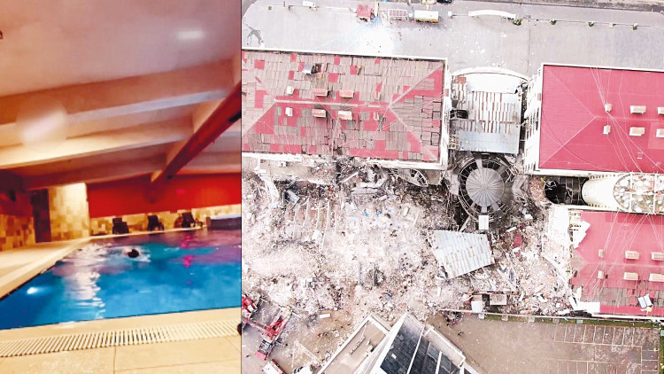 89 kişiye mezar olan Galeria Sitesi’nin altındaki havuzun görüntüsü ortaya çıktı: Bir tane bile kolon yok 89 kişiye mezar olan Galeria Sitesi’nin altındaki havuzun görüntüsü ortaya çıktı: Bir tane bile kolon yok