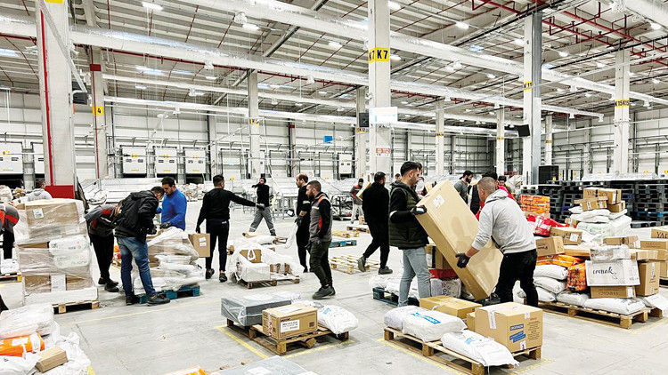 Deprem bölgesine can verecek merkez Aktarma merkezi ile e-ticaret güçlü kalmaya devam edecek