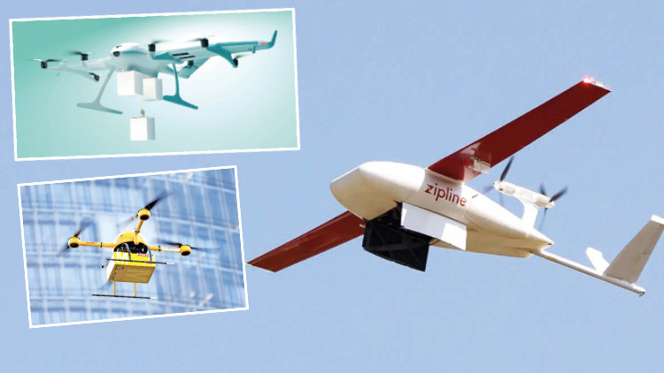 Kargo dronları kapıyı çalacak Kargo dronları kapıyı çalacak