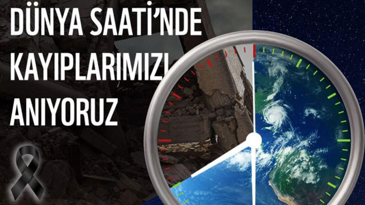 Dünya Saatinde bugün ışıklar, iklim krizi ve Türkiye için kapatılıyor Dünya Saatinde bugün ışıklar, iklim krizi ve Türkiye için kapatılıyor