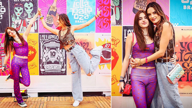 Gören dönüp bir daha bakıyor: Ünlü modelin kızı annesinin ikizi gibi Gören dönüp bir daha bakıyor: Ünlü modelin kızı annesinin ikizi gibi