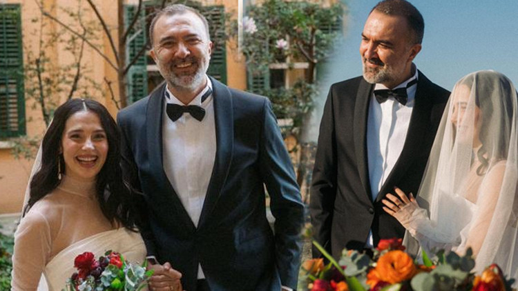 Ünlü çiftin mutlu günü... Doğuma 2 ay kala evlendiler