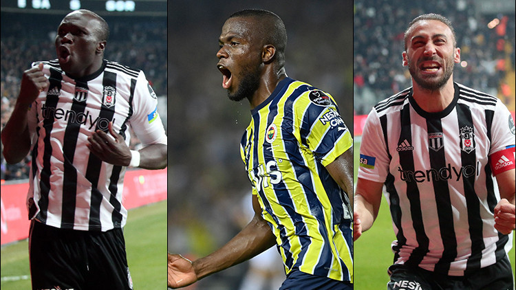 Kadıköyde golcülerin derbisi olacak Enner Valencia, Aboubakar ve Cenk Tosun... Kadıköyde golcülerin derbisi olacak Enner Valencia, Aboubakar ve Cenk Tosun...